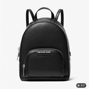 MICHAEL KORS Jaycee Extra-Small Pebbled Leather Convertible Backpack